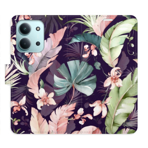 Flip pouzdro iSaprio - Xiaomi Redmi 15C - Flower Pattern 08 s kapsičkami na karty