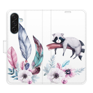 Flip pouzdro iSaprio - Samsung Galaxy A17 / A17 5G - Lazy day 02 s kapsičkami na karty