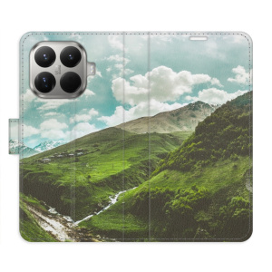 Flip pouzdro iSaprio - Xiaomi 15T Pro - Mountain Valley s kapsičkami na karty