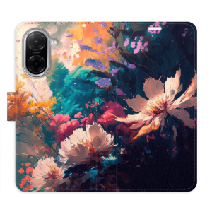 Flip pouzdro iSaprio - Xiaomi Redmi A5 - Spring Flowers s kapsičkami na karty