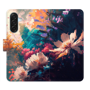 Flip pouzdro iSaprio - Samsung Galaxy A17 / A17 5G - Spring Flowers s kapsičkami na karty