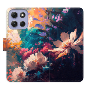 Flip pouzdro iSaprio - Motorola Moto G86 5G - Spring Flowers s kapsičkami na karty