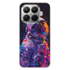 Silikonový kryt iSaprio - Xiaomi 15T Pro - Neon Astronaut