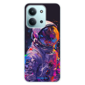 Silikonový kryt iSaprio - Xiaomi Redmi 15C - Neon Astronaut