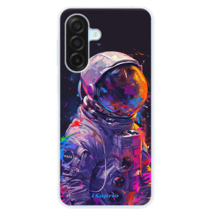 Silikonový kryt iSaprio - Samsung Galaxy A17 / A17 5G - Neon Astronaut