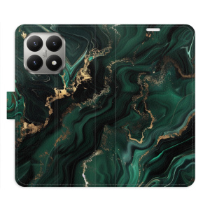 Flip pouzdro iSaprio - Xiaomi 15T - Emerald 02 s kapsičkami na karty