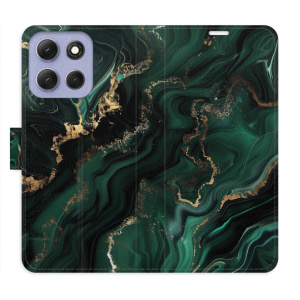 Flip pouzdro iSaprio - Motorola Moto G86 5G - Emerald 02 s kapsičkami na karty