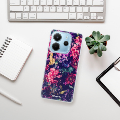 Silikonový obal iSaprio - Xiaomi Redmi Note 14 4G - Flowers 10