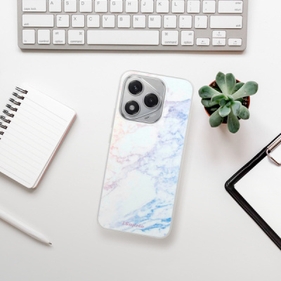 Silikonový obal iSaprio - Honor 400 Lite - Raibow Marble 10
