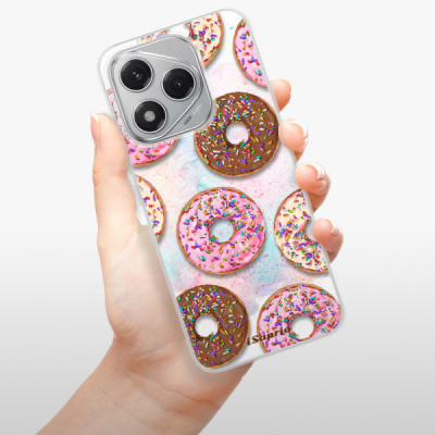 Silikonový obal iSaprio - Honor 400 Lite - Donuts 11