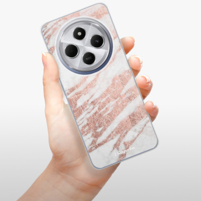 Silikonový obal iSaprio - Xiaomi Redmi 14C / Poco C75 - RoseGold 10