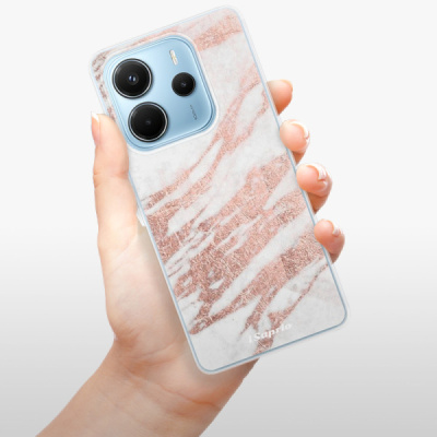 Silikonový obal iSaprio - Xiaomi Redmi Note 14 4G - RoseGold 10
