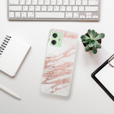 Silikonový obal iSaprio - Motorola Moto G54 5G - RoseGold 10