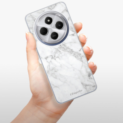 Silikonový obal iSaprio - Xiaomi Redmi 14C / Poco C75 - SilverMarble 14