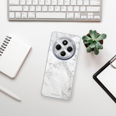 Silikonový obal iSaprio - Xiaomi Redmi 14C / Poco C75 - SilverMarble 14