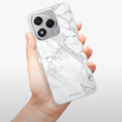 Silikonový obal iSaprio - Honor 400 Lite - SilverMarble 14