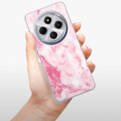 Silikonový obal iSaprio - Xiaomi Redmi 14C / Poco C75 - RoseMarble 16
