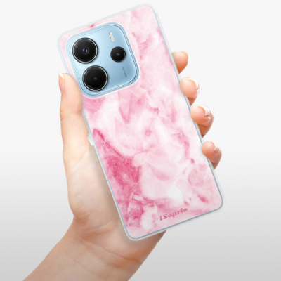 Silikonový obal iSaprio - Xiaomi Redmi Note 14 4G - RoseMarble 16