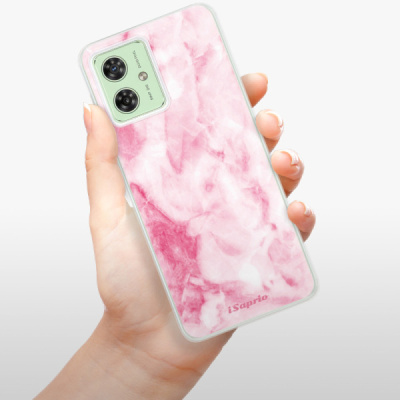 Silikonový obal iSaprio - Motorola Moto G54 5G - RoseMarble 16