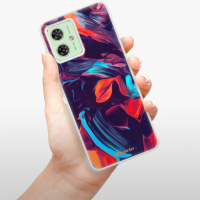 Silikonový obal iSaprio - Motorola Moto G54 5G - Color Marble 19