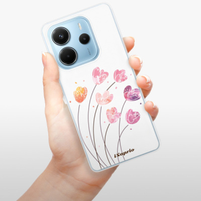 Silikonový obal iSaprio - Xiaomi Redmi Note 14 4G - Flowers 14