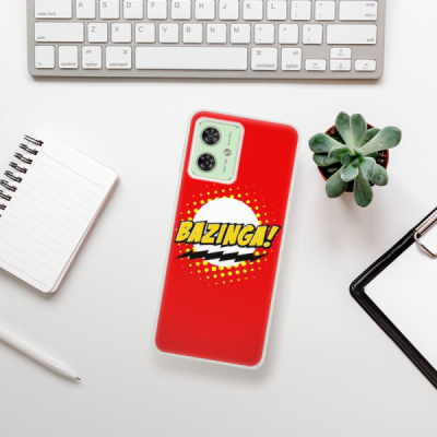 Silikonový obal iSaprio - Motorola Moto G54 5G - Bazinga 01