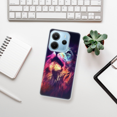 Silikonový obal iSaprio - Xiaomi Redmi Note 14 4G - Lion in Colors