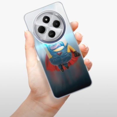 Silikonový obal iSaprio - Xiaomi Redmi 14C / Poco C75 - Mimons Superman 02