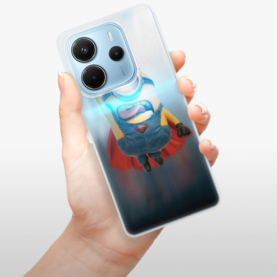 Silikonový obal iSaprio - Xiaomi Redmi Note 14 4G - Mimons Superman 02