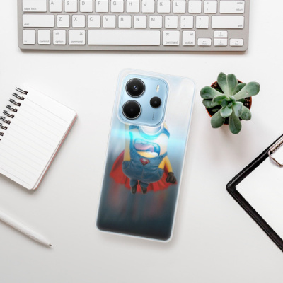 Silikonový obal iSaprio - Xiaomi Redmi Note 14 4G - Mimons Superman 02