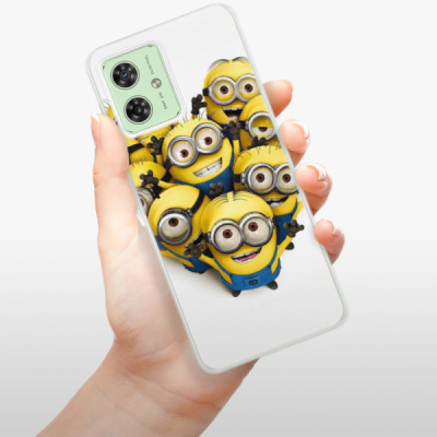Silikonový obal iSaprio - Motorola Moto G54 5G - Mimons 01