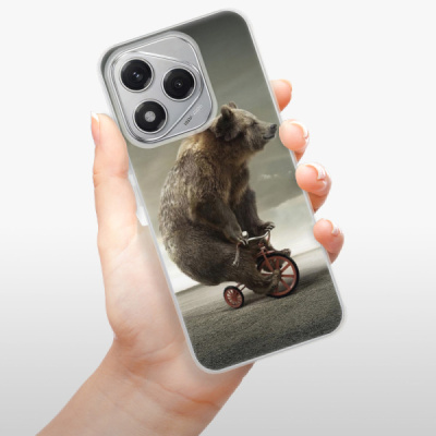 Silikonový obal iSaprio - Honor 400 Lite - Bear 01