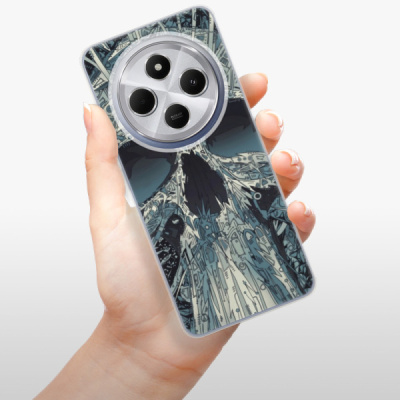 Silikonový obal iSaprio - Xiaomi Redmi 14C / Poco C75 - Abstract Skull