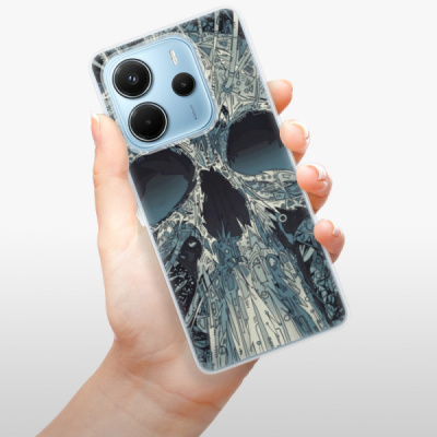 Silikonový obal iSaprio - Xiaomi Redmi Note 14 4G - Abstract Skull