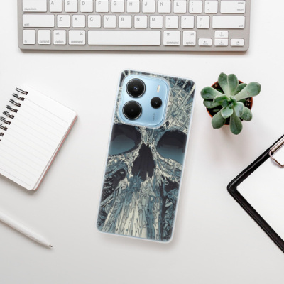 Silikonový obal iSaprio - Xiaomi Redmi Note 14 4G - Abstract Skull