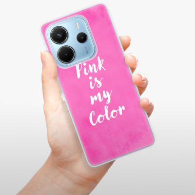 Silikonový obal iSaprio - Xiaomi Redmi Note 14 4G - Pink is my color