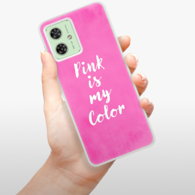 Silikonový obal iSaprio - Motorola Moto G54 5G - Pink is my color