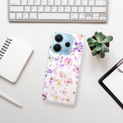 Silikonový obal iSaprio - Xiaomi Redmi Note 14 4G - Wildflowers