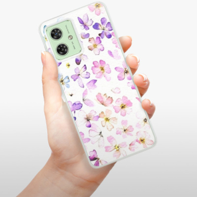 Silikonový obal iSaprio - Motorola Moto G54 5G - Wildflowers