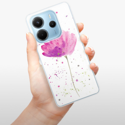 Silikonový obal iSaprio - Xiaomi Redmi Note 14 4G - Poppies
