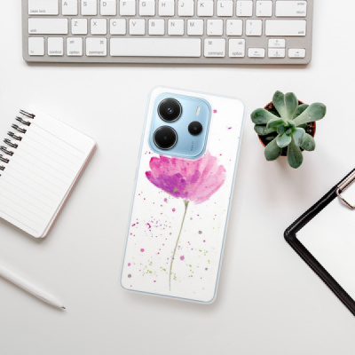Silikonový obal iSaprio - Xiaomi Redmi Note 14 4G - Poppies