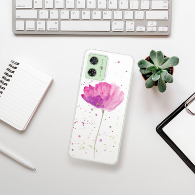 Silikonový obal iSaprio - Motorola Moto G54 5G - Poppies