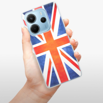 Silikonový obal iSaprio - Xiaomi Redmi Note 14 4G - UK Flag