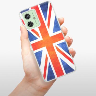 Silikonový obal iSaprio - Motorola Moto G54 5G - UK Flag
