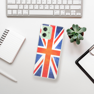Silikonový obal iSaprio - Motorola Moto G54 5G - UK Flag