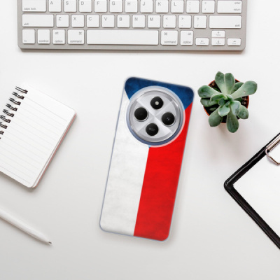 Silikonový obal iSaprio - Xiaomi Redmi 14C / Poco C75 - Czech Flag