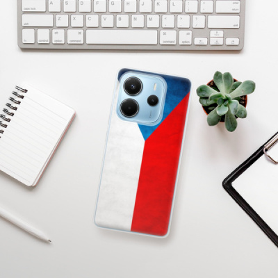 Silikonový obal iSaprio - Xiaomi Redmi Note 14 4G - Czech Flag