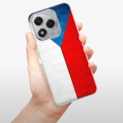 Silikonový obal iSaprio - Honor 400 Lite - Czech Flag