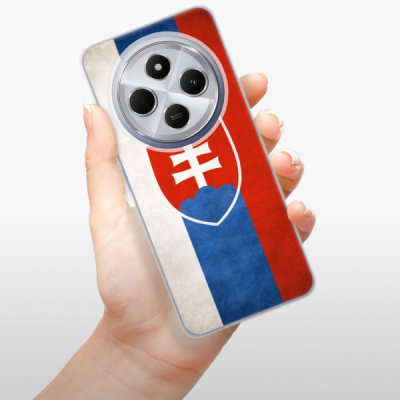 Silikonový obal iSaprio - Xiaomi Redmi 14C / Poco C75 - Slovakia Flag