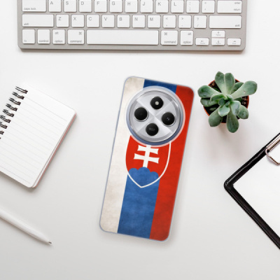 Silikonový obal iSaprio - Xiaomi Redmi 14C / Poco C75 - Slovakia Flag